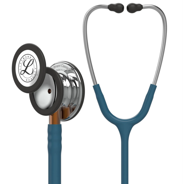 3M™ Littmann® Classic III™ Stethoscope - Caribbean blue tube & Mirror finish chest piece "Limited Edition"  5874